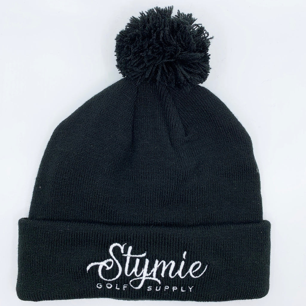 Knit Beanie with Pom (2 Colors Available)